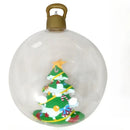 Axyaa Inflatable 3D Christmas Ball Snowman Santa Claus Xmas Tree Decoration Ball