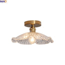 Axyaa Frosted Glass LED Ceiling Lamp for Modern Indoor Lighting
