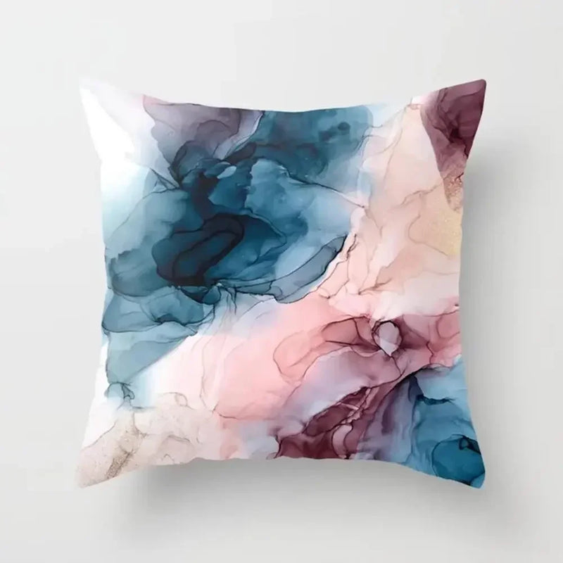 Geometric Abstract Pillow Case 45x45cm Axyaa Home Decor Square Cushion Cover
