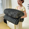 Axyaa Cozy Flannel Fleece Blanket, Luxurious Sofa Bed Cover, Soft & Warm Home Travel Essential