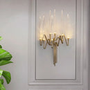 Axyaa LED Crystal Chandelier: Modern Luxury Tree Branch Design for Home Decor