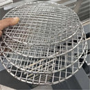 Axya Stainless Steel Round BBQ Grill Net Meshes Rack Grid Grate Outdoor Mesh Wire Net