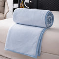 Axyaa Cartoon Pattern Flannel Blanket: Cozy Soft Plush Lightweight Throw for Sofa