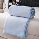 Axyaa Cartoon Pattern Flannel Blanket: Cozy Soft Plush Lightweight Throw for Sofa