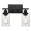 Axyaa Modern Glass Wall Sconce for Bedroom and Bathroom Lighting