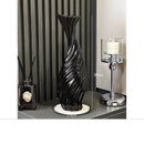 Axyaa Ceramic Vase: Minimalist Decoration for Home, Living Room, Foyer, Flowers, Floor Stand