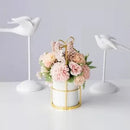 Ceramic Vase for Home Decor - Axyaa Desktop Ornament & Flower Pot