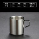 Axyaa Double Wall Stainless Steel Mug for Hot/Cold Beverages