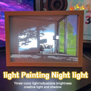 Axyaa LED Light Painting Dimming Table Lamp
