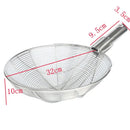 Axya Stainless Steel Mesh Strainer Colander Skimmer Scoop Turner