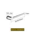 Axyaa Copper Towel Rod - Bathroom Towel Rack & Ring Set