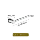 Axyaa Copper Towel Rod - Bathroom Towel Rack & Ring Set