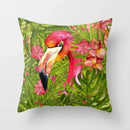 Axyaa Flamingo Pattern Cushion Cover 45*45cm