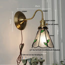 Axyaa Colorful Cube LED Wall Sconce Copper Glass E27 Vanity Light