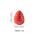 Axyaa Ceramic Strawberry Oil Pot Seasoning Jar Sugar Chili Soy Sauce Bottle
