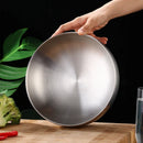 Axyaa Double Layer Stainless Steel Children's Bowl - Korean Cuisine Dishes