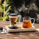 Axyaa Coffee Brewing Set: Filter Soak Hand Brewer, Smart Cup, Pot, Maker, Drinkware
