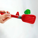 Axyaa Red Silicone Food Clip: High Temperature Resistant BBQ Clip