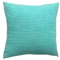 Axyaa Corduroy Fuzzy 18x18 Inch Cushion Cover for Sofa, Ultra Soft Home Decor Pillowcase