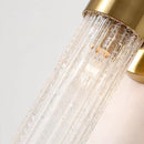 Axyaa Cracked Glass Wall Lamp: Modern Luxury Lighting for Living Room, Bedroom, Hotel