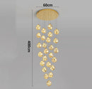 Axyaa Nordic Stair Chandelier Living Dining Room Pendant Ceiling Light Indoor Lighting