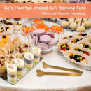 Axyaa Gold Heart Mini Clips - Perfect for Candy, Weddings, Parties, and Special Occasions