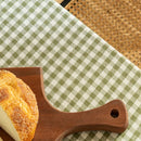 Geometric Cotton Tablecloth by Axyaa: Checkered Kitchen, Wedding & Holiday Decor