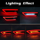 Axyaa Rear Bumper Lamp Reflector for Ford Ecosport Focus Kuga, 12V branded Light Signal