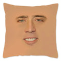 Nicolas Cage Sofa Pillow Cover by Axyaa - Home Decor Actor Cushion Case