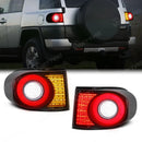 Axyaa Tail Lights for Toyota FJ Cruiser 2007-2020 Running Brake Reverse Turn Signal
