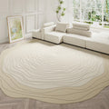 Axyaa Geometric Line Living Room Carpet: Nordic Modern Large Area Rug