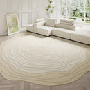 Axyaa Geometric Line Living Room Carpet: Nordic Modern Large Area Rug