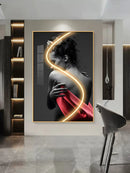 Axyaa LED Wall Light for Modern Beauty Art Decoration in Home and Hospitality Spaces