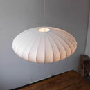 Axyaa Nordic Silk Pendant Lamp: Minimalist Italian Design for Stylish Bedroom and Restaurant Lighting