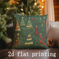 Axyaa Christmas Decorative Pillow Covers for Sofa Bedroom Car Cushion
