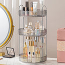 Axyaa Rotating Makeup Organizer Shelf - 360 Spinning Cosmetic Storage Vanity Holder