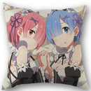Axyaa Cotton Linen Square Decorative Pillowcase Pillow Covers Cases for Home Decor