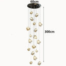 Axyaa Nordic Pendant Chandelier Ceiling Light for Indoor Dining Room Decor