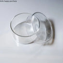 Axya Glass Jar Storage Tank Candy Jars Cotton Swab Box Organizer Jar