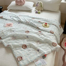 Axyaa Summer Cool Silk Quilt - Adult Single Double Thin Quilt