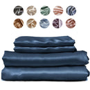 Axyaa 100% Silk Luxury Bed Sheet Set - Twin to King Sizes
