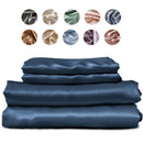 Luxury Axyaa Mulberry Silk Bed Sheet Set - Twin to King Size