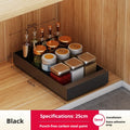 Axyaa Under Sink Storage Rack Kitchen Organizer with Slide Rails