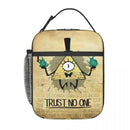 Axyaa Bill Cipher Lunch Bag: Insulated Thermal Food Container - Portable Cooler Box