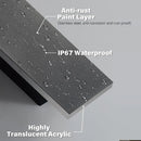Axyaa Stainless Steel Outdoor Porch Wall Light with Smart Triac Dimming