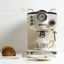 Axyaa Ceramic Coffee Cup and Dish Set: European Town Theme, English Style, Retro Design