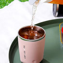 Axyaa Stainless Steel Insulated Coffee Mug with Lid, 300ml Vacuum Cup