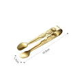 Axyaa Stainless Steel Mini BBQ Tongs for Cooking and Serving