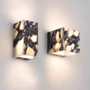 Axyaa Bvlgari Stone Wall Light: Natural Luxury for Bedroom and Living Room