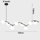 Axyaa Modern Home Decor LED Pendant Light Chandeliers for Living & Dining Room